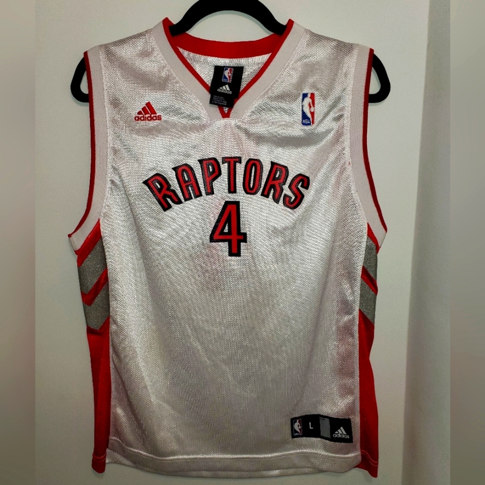 Adidas Raptors Jersey (Chris Bosh, #4) Boys large